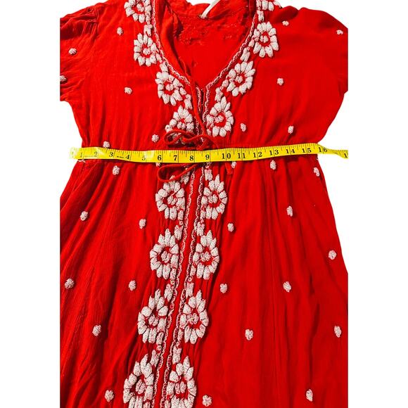 FREE PEOPLE - Embroidered
Fable Midi Dress in Rock N' Roll Red
Combo - NWOT - Picture 7 of 8